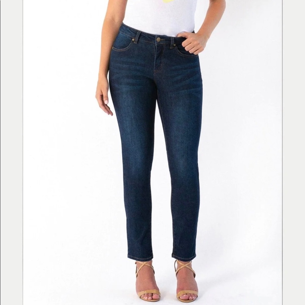 Measure and Made Dark wash Jeans (Retail $119)